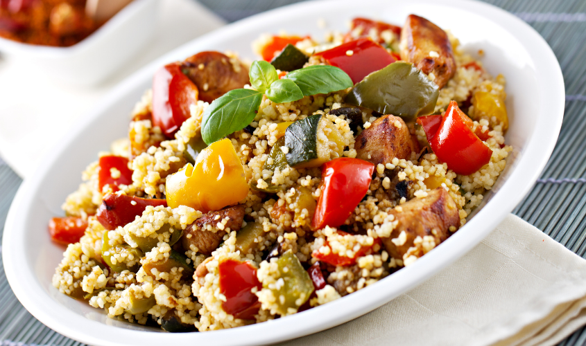 Cous cous di verdure per la schiscetta